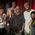 Demitri Downing with Cheryl Shuman, Ricky Williams, Bu Williams and others at SWCC EXPO 2017.