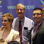 Demitri Downing with Vincente Fox and Martha Fox.